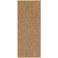 Feuilles de papier abrasif, 3-2/3" x 9", Grain 100, Oxyde d'aluminium We Share Industrial Supply