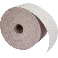 Rouleau de papier abrasif PSA sans chargement, Oxyde d'aluminium, 2-3/4" la x 75' lo, Grain 80 We Share Industrial Supply
