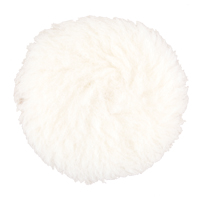Finesse-it Natural Buffing Pad, 3" Dia., Wool We Share Industrial Supply
