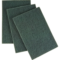 Scouring Hand Pad, 6" x 9", Medium Grit We Share Industrial Supply
