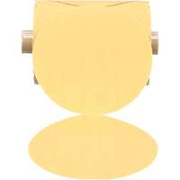 Disque abrasif dor&eacute; en rouleau de papier Stikit, 5" dia., Grain P180, Oxyde d'aluminium We Share Industrial Supply