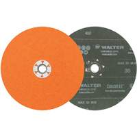 Disque de sablage Coolcut XX, 7" dia., Grain 36, C&eacute;ramique We Share Industrial Supply