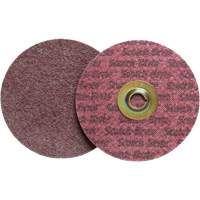 Scotch-Brite Roloc Surface Conditioning Disc, 2" Dia., Medium Grit, Aluminum Oxide We Share Industrial Supply