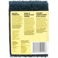 Heavy-Duty Stripping Pads, Aluminum Oxide, 3-1/2" x 5", Coarse Grit We Share Industrial Supply