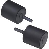 1-1/2" x 1-1/2" x 1/4" Rubber Cushion Polishing Wheel 45131 We Share Industrial Supply