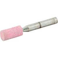 Meule mont&eacute;e vitrifi&eacute;e, W177, Oxyde d'aluminium, 3/8" dia., 3/4" lo, 80 Grain We Share Industrial Supply