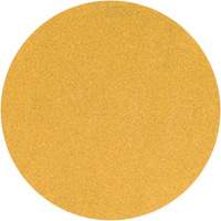 Disque de ponçage jaune &agrave; boucles & crochets, 5" dia., Grain P220, Oxyde d'aluminium We Share Industrial Supply