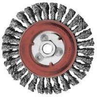 Roue compl&egrave;te de c&acirc;ble de torsion, Dia. 5", Fils 0,02", Arbre 5/8"-11, Acier We Share Industrial Supply