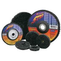 Bear-Tex&reg; Rapid Strip Non-Woven Quick-Change Disc, 2" Dia., Extra Coarse Grit, Silicon Carbide We Share Industrial Supply