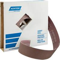Rouleaux pour l'atelier Metalite K225, Oxyde d'aluminium, 1-1/2" la x 150' lo, Grain 40 We Share Industrial Supply
