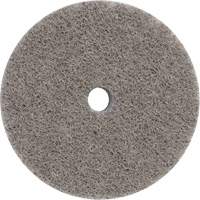 Disque unifi&eacute; non tiss&eacute; Bear-Tex, 3" x 1/4", Arbre de 3/8", Grain de Fin, Oxyde d'aluminium We Share Industrial Supply