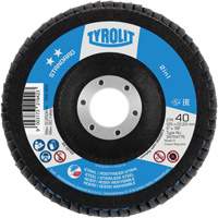 Disque &agrave; lamelles 2-en-1, 4-1/2" x 22,5 mm, Type 27A, Grain 60, C&eacute;ramique d'alumine We Share Industrial Supply