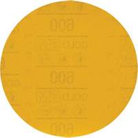 Disque abrasif dor&eacute; Hookit 09260, dia 6", Grain 600, Oxyde d'aluminium, Poids C We Share Industrial Supply