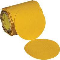 Disque abrasif dor&eacute; en rouleau Stikit 09312, 6" dia., Grain 120, Oxyde d'aluminium We Share Industrial Supply