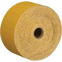 Feuille abrasive dor&eacute;e en rouleau Stikit 02785, Oxyde d'aluminium, 2-3/4" la x 135' lo, Grain 220 We Share Industrial Supply