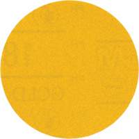 Disque abrasif dor&eacute; Hookit, 09213, dia 3", Grain 180, Oxyde d'aluminium, Poids C We Share Industrial Supply