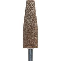 Pointe mont&eacute;e vitrifi&eacute;e Gemini, A38, Oxyde d'aluminium, 1-1/2" dia., 1-1/2" lo, 60 Grain We Share Industrial Supply
