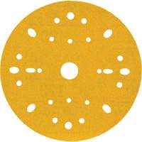 Disque abrasif dor&eacute; Hookit, dia 6", Grain 120, Oxyde d'aluminium, Poids C We Share Industrial Supply