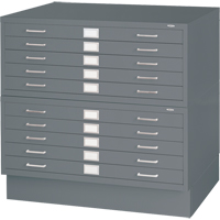 Classeurs en acier pour plans, 5 Tiroirs, 40-3/8" la x 29-3/8" p x 16-1/2" h We Share Industrial Supply