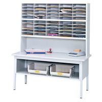Mobilier E-Z Sort pour la salle du courrier- Modules trieurs We Share Industrial Supply