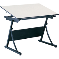 Table &agrave; dessin &agrave; hauteur r&eacute;glable PlanMaster, 43" la x 29-1/2" - 37-1/2" h, Noir We Share Industrial Supply