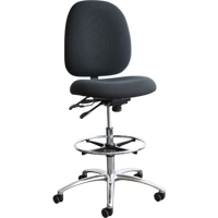 Chaises D.E.S. (dissipation &eacute;lectrostatique) Shoptech, Vinyle, Noir, Capacit&eacute; 250 lb We Share Industrial Supply