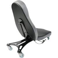Chaise ergonomique Flex 2, Vinyle, Noir We Share Industrial Supply