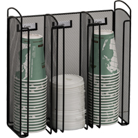 Organisateur Onyx pour verres et couvercles We Share Industrial Supply