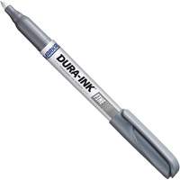 Dura-Ink&reg; #15 Permanent Marker, Silver, Fine Tip We Share Industrial Supply