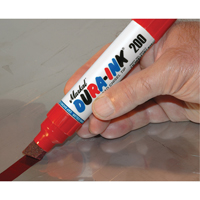 Marqueur Dura-Ink 200, Bleu, Pointe Ciseau We Share Industrial Supply
