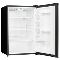 Compact Refrigerator, 32-11/16" H x 20-11/16" W x 20-7/8" D, 4.4 cu. ft. Capacity We Share Industrial Supply