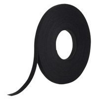 Ruban d'attaches One-Wrap, Boucle et crochet, 25 vg x 1/2", Auto-aggripant, Noir We Share Industrial Supply