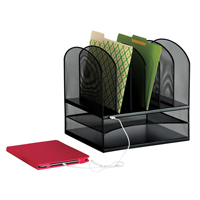 Onyx USB Powered Desk Organizer We Share Industrial Supply