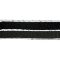 Attache, Boucle et crochet, 15' x 3/4", Adh&eacute;sif, Noir We Share Industrial Supply