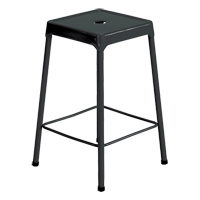 Tabouret en acier pour comptoir Safco, Stationnaire, Fixe Hauteur, Capacit&eacute; 250 lb We Share Industrial Supply
