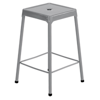 Tabouret en acier pour comptoir Safco, Stationnaire, Fixe Hauteur, Capacit&eacute; 250 lb We Share Industrial Supply