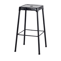 Tabouret en acier pour bistro Safco, Stationnaire, Fixe Hauteur, Capacit&eacute; 250 lb We Share Industrial Supply