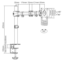 ActivErgo  Monitor Arm We Share Industrial Supply