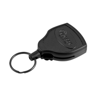 Porte-cl&eacute;s autor&eacute;tractable robuste Super48, Polycarbonate, C&acirc;ble 48", Fixation Agrafe de ceinture We Share Industrial Supply