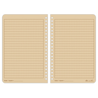 Side-Spiral Notebook, Soft Cover, Tan, 64 Pages, 4-5/8" W x 7" L We Share Industrial Supply