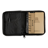 Trousse de d&eacute;part pour planificateur de terrain, Couverture souple, Noir, 0 Pages, 4-5/8" , 7"  We Share Industrial Supply