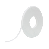 Ruban d'attaches One-Wrap, Boucle et crochet, 25 vg x 1/2", Auto-aggripant, Blanc We Share Industrial Supply