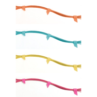Ruban pour gestion des c&acirc;bles One-Wrap, Boucle et crochet, 25 vg x 3/4", Auto-aggripant, Aqua We Share Industrial Supply