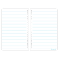 Carnet de notes de poche &agrave; spirale lat&eacute;rale, Couverture souple, Jaune, 64 Pages, 4-5/8" , 7"  We Share Industrial Supply