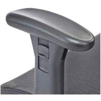 Chaise &eacute;conomique pour personnes de taille forte ou grandes, Mailles, Noir, Capacit&eacute; 450 lb We Share Industrial Supply