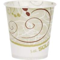 Goblet jetable, Papier, 5 oz, Brun We Share Industrial Supply