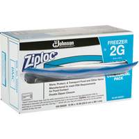Sacs de cong&eacute;lation Ziploc We Share Industrial Supply