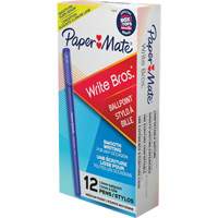 Paper Mater&reg; Write Bros&reg; Ball Point Pen, Blue, 1 mm We Share Industrial Supply