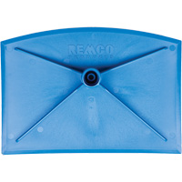 Food Hoe Head, Blue, 8" W x 11-1/4" L We Share Industrial Supply