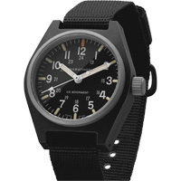 Montre au quartz d'usage g&eacute;n&eacute;ral avec MaraGlo, Analogique, &agrave; piles, 0,6" la x 1,3" p x 0,4" h, Noir We Share Industrial Supply